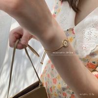 Einfacher Stil Klassischer Stil Einfarbig Sterling Silber Überzug Versilbert Frau Armbänder Halskette sku image 1