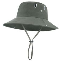 Unisex Basic Solid Color Wide Eaves Bucket Hat sku image 12