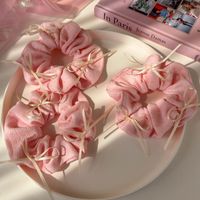 Women's Sweet Simple Style Solid Color Cloth Hair Tie main image 1