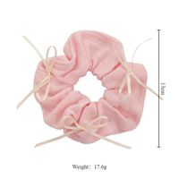 Women's Sweet Simple Style Solid Color Cloth Hair Tie main image 3