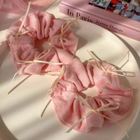 Women's Sweet Simple Style Solid Color Cloth Hair Tie main image 8