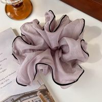 Women's Elegant Romantic Solid Color Chiffon Hair Tie main image 7