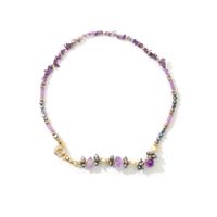 Retro U Shape Freshwater Pearl Glass Beaded Women's Bracelets Necklace main image 3