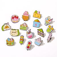 Cute Cartoon Alloy Enamel Unisex Brooches main image 6