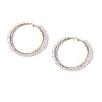 IG Style Simple Style Circle Zinc Alloy Crystal Women's Earrings 1 Pair main image 3