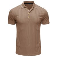 Hombres Color Sólido Labor De Retazos Camisa Polo Ropa Hombre main image 3