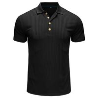 Hombres Color Sólido Labor De Retazos Camisa Polo Ropa Hombre main image 4