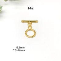Simple Style Solid Color Metal Plating Jewelry Accessories 10 Sets Per Pack sku image 1