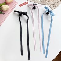 Women's Simple Style Classic Style Bow Knot Plastic Cloth Braid Hair Clip main image 4