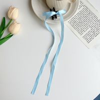 Women's Simple Style Classic Style Bow Knot Plastic Cloth Braid Hair Clip sku image 3