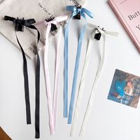 Women's Simple Style Classic Style Bow Knot Plastic Cloth Braid Hair Clip main image 1