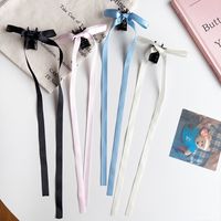 Women's Simple Style Classic Style Bow Knot Plastic Cloth Braid Hair Clip main image 5