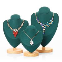 Modern Style Simple Style Portrait Solid Wood Jewelry Rack main image 1