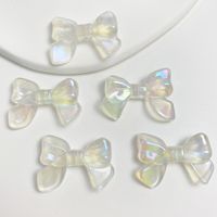 10 PCS/Package Arylic Bow Knot Polished Beads sku image 1