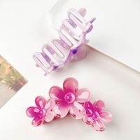 Women's Beach Sweet Flower Plastic Hair Clip main image 3