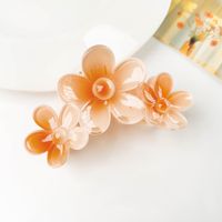 Women's Beach Sweet Flower Plastic Hair Clip sku image 1