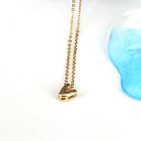 Copper 18K Gold Plated Simple Style Classic Style Plating Letter Pendant Necklace sku image 22