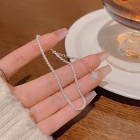 Fashion Hexagram Heart Shape Titanium Steel Copper Bracelets Plating Inlay Pearl Zircon Copper Bracelets sku image 4