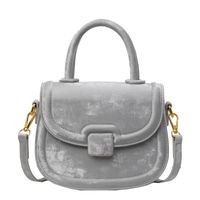 Women's Medium Pu Leather Solid Color Classic Style Streetwear Magnetic Buckle Shoulder Bag Handbag Crossbody Bag sku image 4
