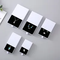 Simple Style Solid Color Paper Jewelry Boxes main image 2
