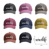 Children Unisex Embroidery Vintage Style Simple Style Letter Embroidery Curved Eaves Baseball Cap main image 1