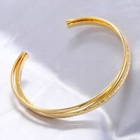 Copper Casual Elegant Simple Style Bow Knot Bangle main image 7