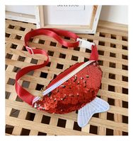 Women's Small Pu Leather Mermaid Cute Square Zipper Shoulder Bag main image 5