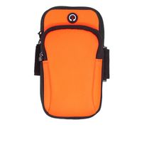 Unisex Sports Solid Color SBR Waist Bags sku image 6