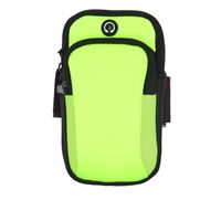 Unisex Sports Solid Color SBR Waist Bags sku image 3