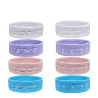 Unisex Sports Solid Color Cotton Hair Band main image 4