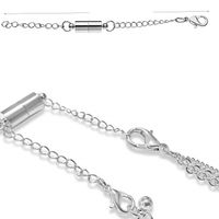 1 Piece Chain Length 11cm Alloy Geometric Connector Jewelry Buckle sku image 1