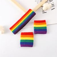 Unisex Sports Colorful Cotton Hair Band main image 1