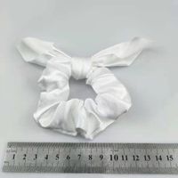 Women's Casual Cute Sweet Bunny Ears Solid Color Cloth Hair Tie main image 2
