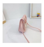 Girl's Small Pu Leather Rabbit Cute Square Magnetic Buckle Crossbody Bag main image 4