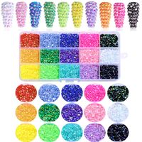 Simple Style Colorful Resin Nail Decoration Accessories 1 Box main image 1