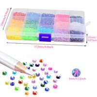 Simple Style Colorful Resin Nail Decoration Accessories 1 Box main image 3