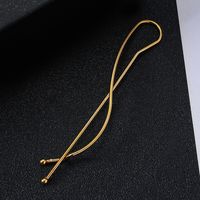 Women's Simple Style Classic Style Solid Color Alloy Plating Hair Clip main image 4