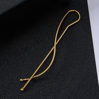 Women's Simple Style Classic Style Solid Color Alloy Plating Hair Clip sku image 1