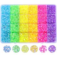 Simple Style Classic Style Colorful Resin Nail Decoration Accessories 1 Box main image 1