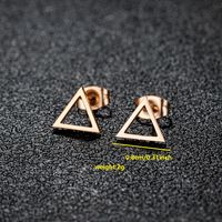 1 Par Estilo Simple Estilo Clásico Ronda Estrella Luna Ahuecar Acero Inoxidable 304 Chapados en oro de 18k Pendientes sku image 32