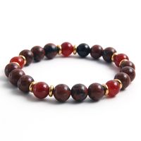 Classic Style Round 316 Stainless Steel  Natural Stone Beaded Unisex Bracelets main image 8