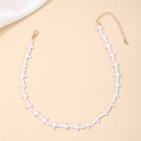 Wholesale Jewelry Nordic Style Simple Style Geometric Arylic Beaded Necklace main image 3