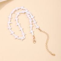 Wholesale Jewelry Nordic Style Simple Style Geometric Arylic Beaded Necklace main image 6