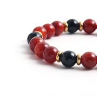 Simple Style Classic Style Round 316 Stainless Steel  Natural Stone Beaded Women's Bracelets main image 4