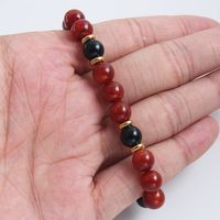 Simple Style Classic Style Round 316 Stainless Steel  Natural Stone Beaded Women's Bracelets main image 6
