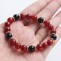 Simple Style Classic Style Round 316 Stainless Steel  Natural Stone Beaded Women's Bracelets main image 1