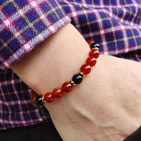 Simple Style Classic Style Round 316 Stainless Steel  Natural Stone Beaded Women's Bracelets main image 7