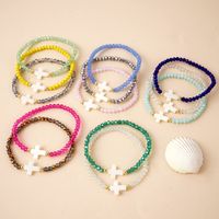 Simple Style Classic Style Solid Color Artificial Crystal Beaded Women's Bracelets main image 2