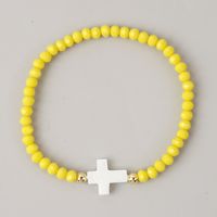 Simple Style Classic Style Solid Color Artificial Crystal Beaded Women's Bracelets sku image 4