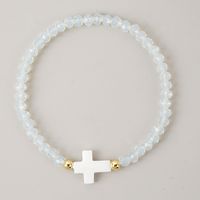 Simple Style Classic Style Solid Color Artificial Crystal Beaded Women's Bracelets sku image 8